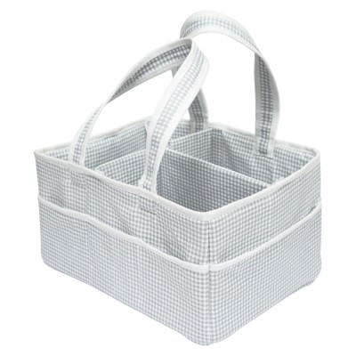 Twill Cotton Diaper Caddy Storage And Nursery Organizer , New Arrival with 8 Pockets / Nappy Caddy UK