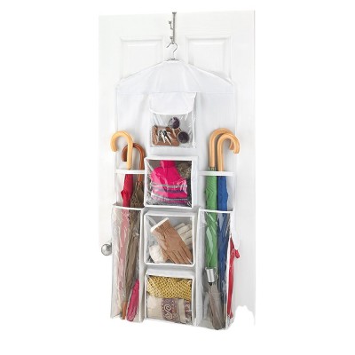 Christmas Wrapping Paper Holder Hanging Over the Door Wrapping Paper Storage