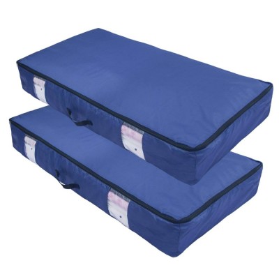 Large Under Bed Storage Bag with Solid Zipper and Carry Handles