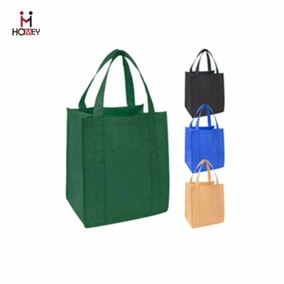 2015 Popular Luxury Quality Custom Design Fabric Folded Grocery Bag plain canvas tote bag